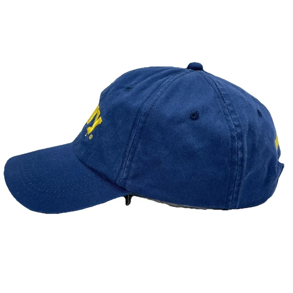 Navy Midshipmen Hat Cap Strap Back Blue Twill‎ Dad Baseball Adjustable Adult